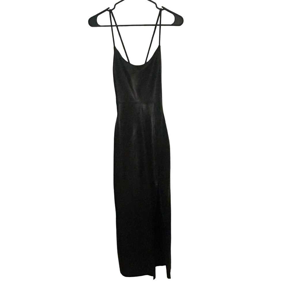 Zara Black Backless Dress
